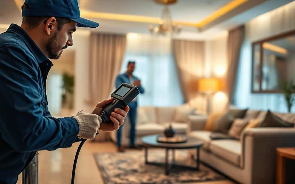 كشف تسربات المياه المرجان