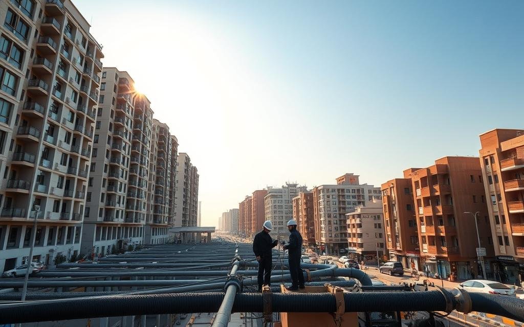 كشف تسربات المنتزهات بجدة