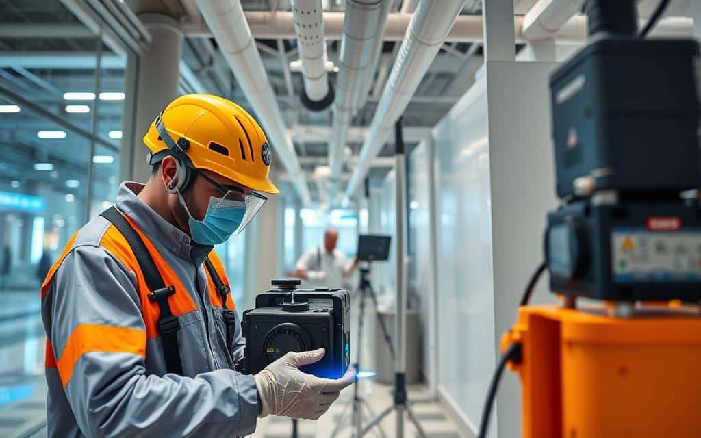 كشف تسربات المياه بالخمرة