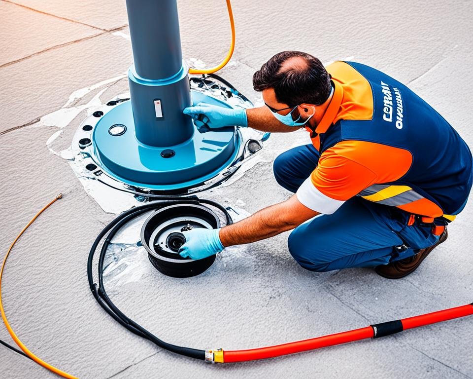 كشف تسربات المياه بجدة