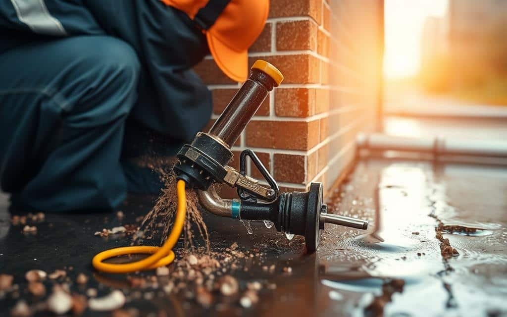 فحص دقيق بأحدث الأجهزة | كشف تسربات المياه النهضة بجدة بدون تكسير