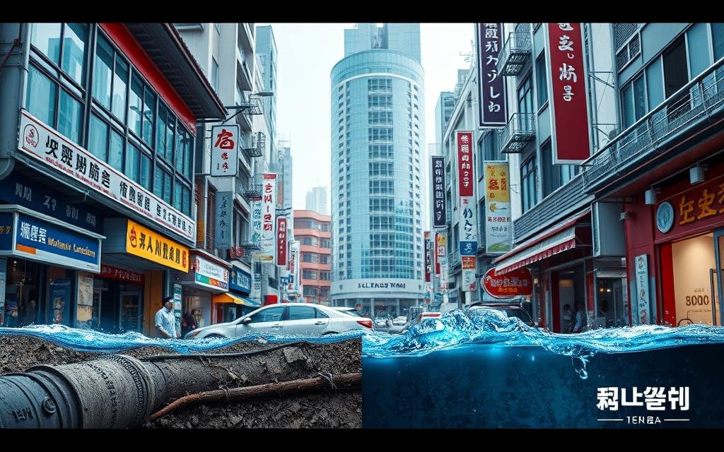 كشف تسربات المياه البلد