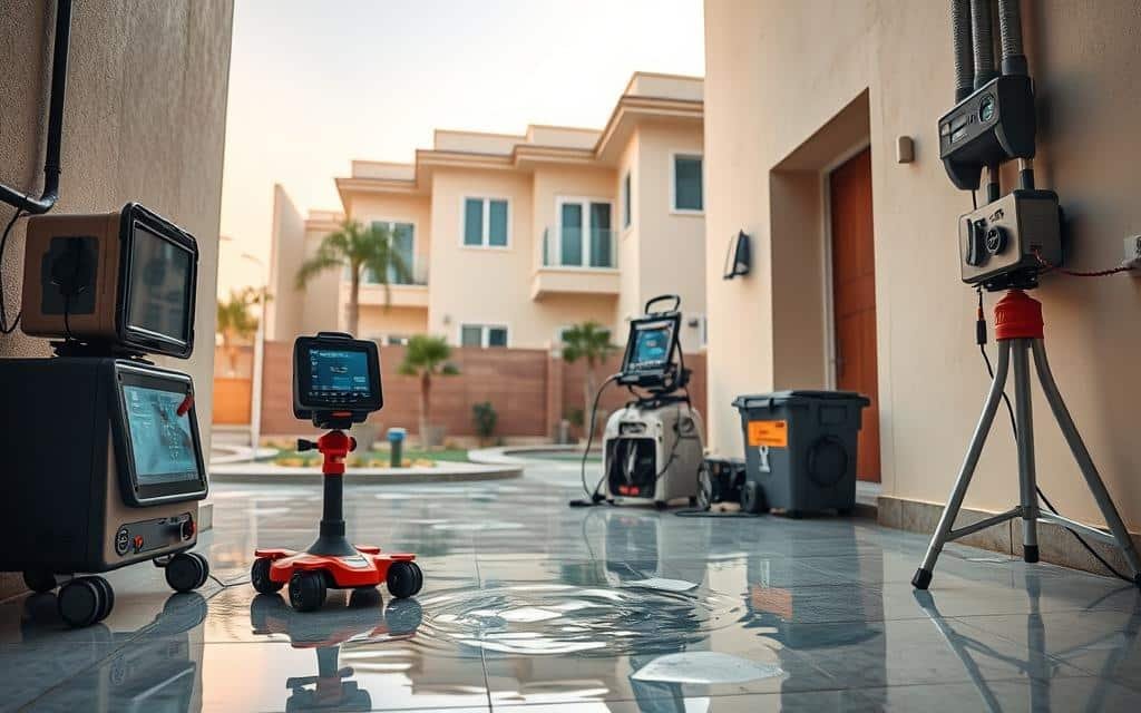 كشف خرير المياه جدة