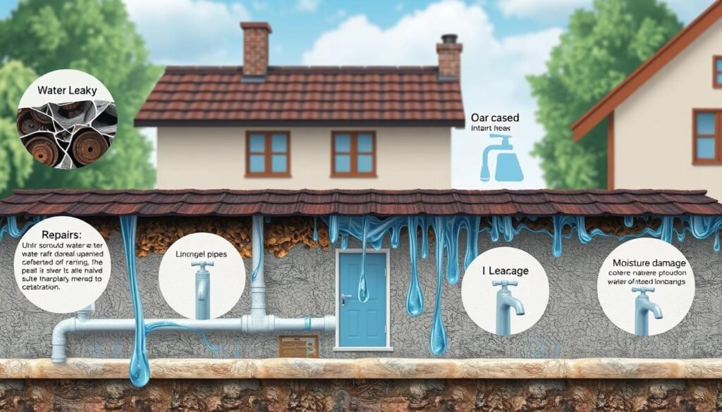 كشف تسربات المياه حي الواحة