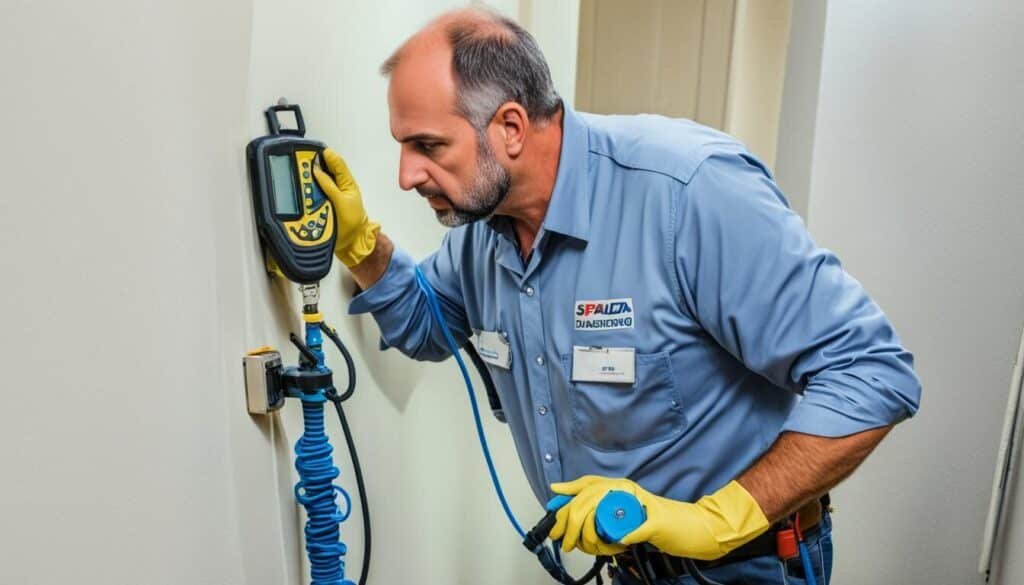 كشف تسرب الماء بجدة