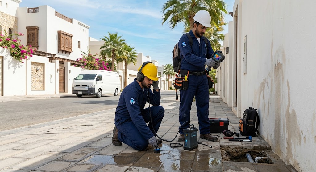تسربات المياه الروضة بجدة