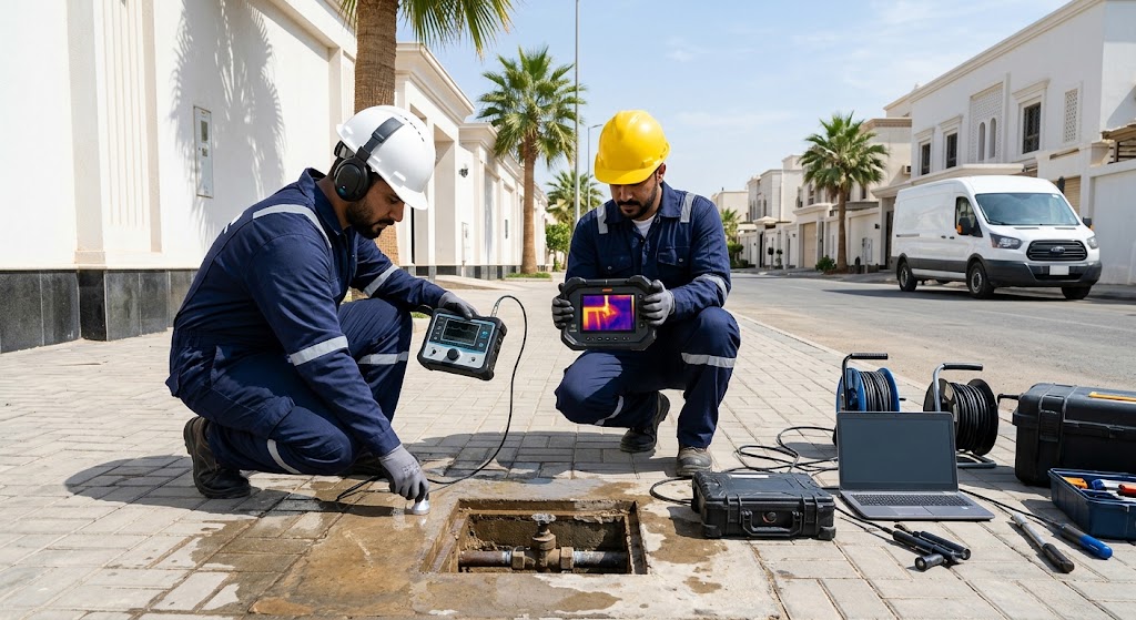 تسربات المياه الرحاب جدة