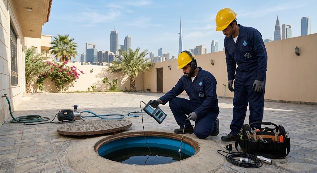 استخدام الكاميرا الحرارية في كشف تسربات الصفا بجدة بدون تكسير