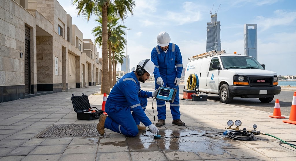 أفضل شركة كشف تسربات المياه بجدة باستخدام أحدث التقنيات